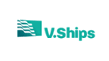 Logo of V Ships, a partner company of Vision Marine Training